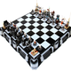 Illustration for article titled Lego Star Wars Chess Sets Are Swankier Than Vader's Vinyl Underpants